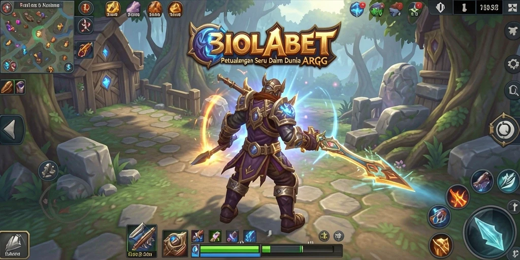 Tampilan menarik dari gameplay ARPG BIOLABET dengan pertarungan yang seru.