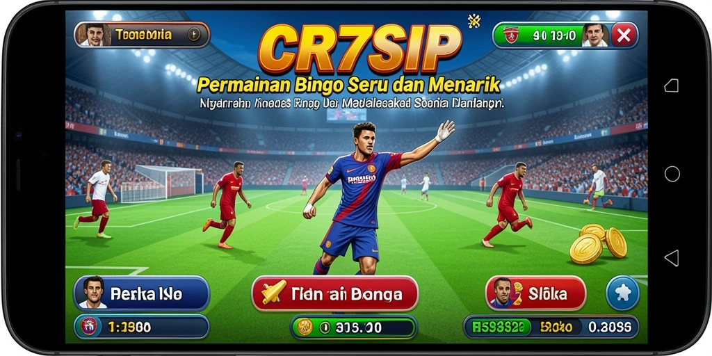 Gameplay seru dari aplikasi Bingo CR7SIP dengan fitur menarik.