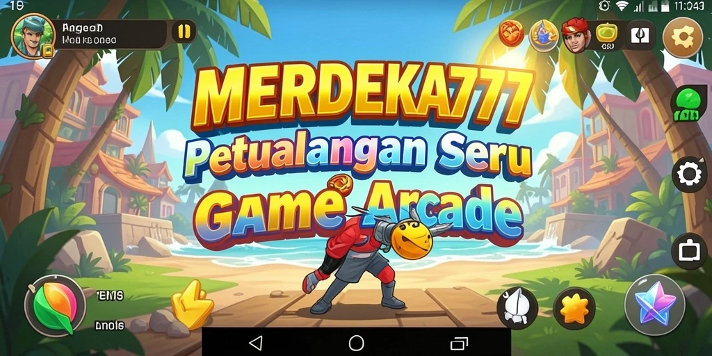 Tangkapan layar gameplay mencerminkan keseruan dan tantangan dalam MERDEKA777.