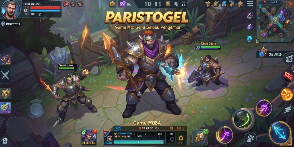 Gameplay seru di arena MOBA PARISTOGEL