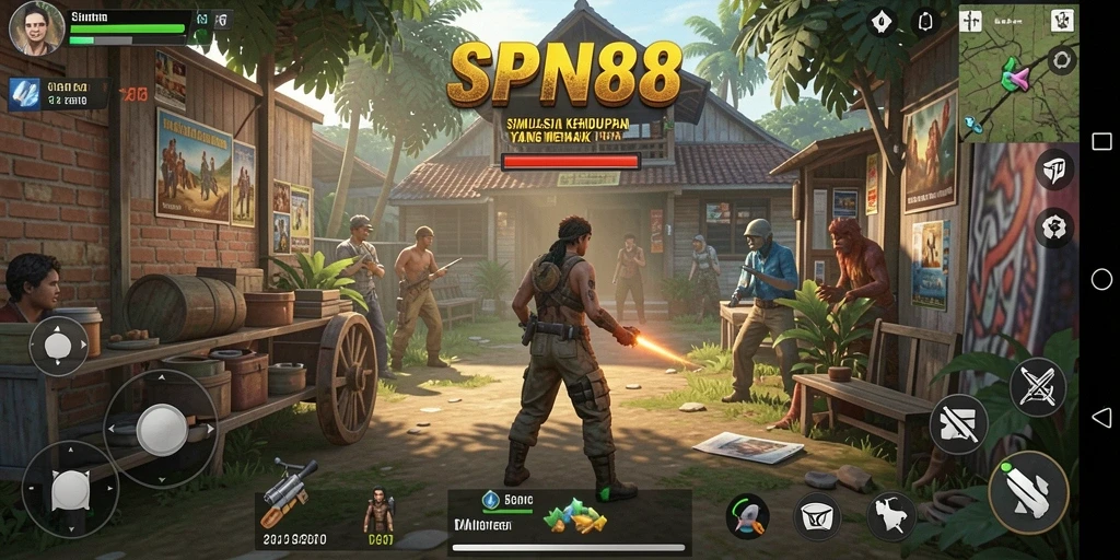 Gameplay menarik dari SPN88 yang menggambarkan simulasi kehidupan.