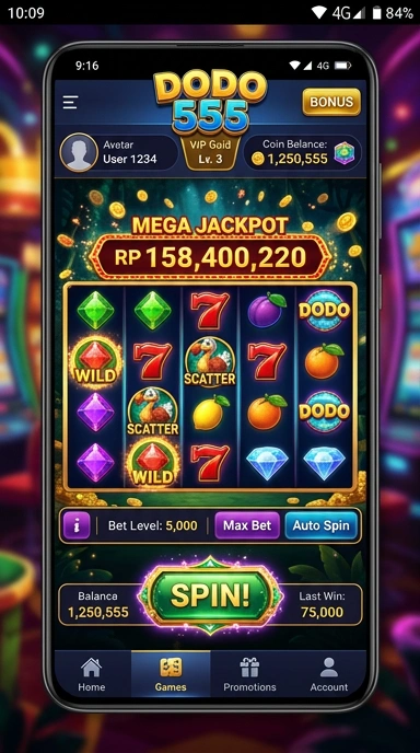 Dapatkan fitur menarik dari aplikasi dodo555.
